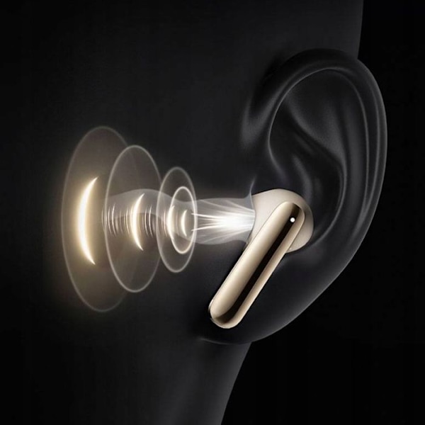 Trådløse høretelefoner - QCY - Melobuds Pro - ANC 46dB - Bluetooth 5.3 - Hvid