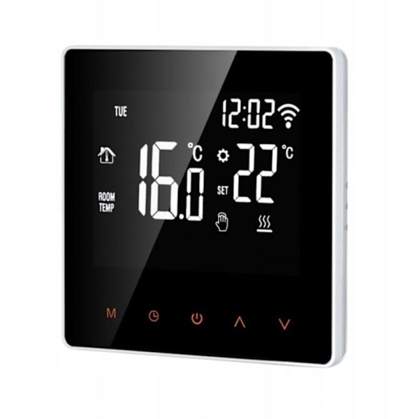 Termostat Wi-Fi - ARHATREYA - 16A - Touchskærm - Elektrisk Gulvvarme