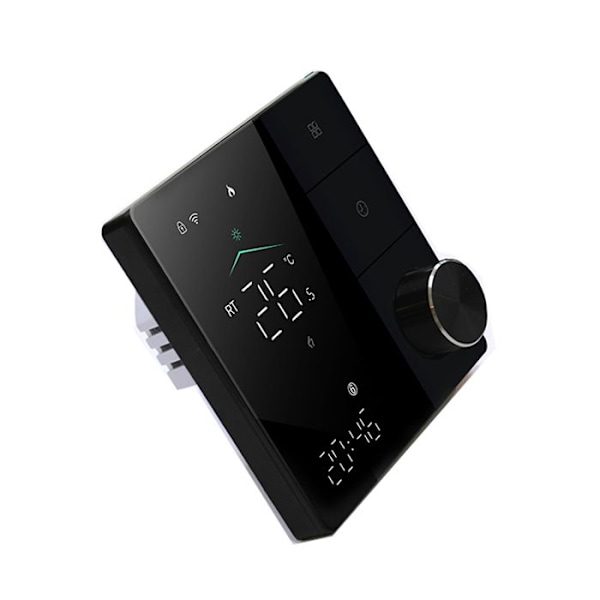 Intelligent Termostat - ARHATREYA - WiFi - LCD - Elektrisk Opvarmning 16A - Sort