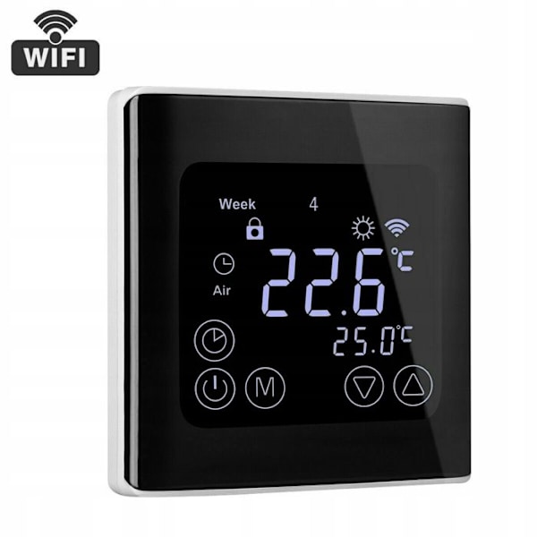 WiFi-programmerbar termostat - ARHATREYA - C17.GH3 - Energibesparing - Kontroll via smartphone