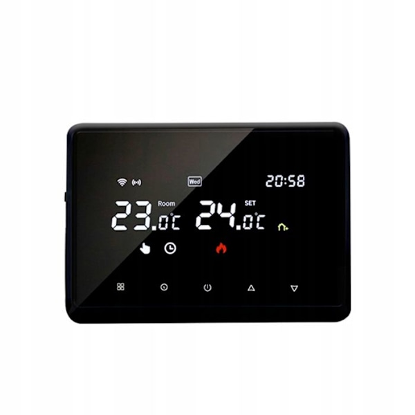 Thermostat WiFi Intelligent - ARHATREYA - Röstkontroll - Programmerbar - Svart