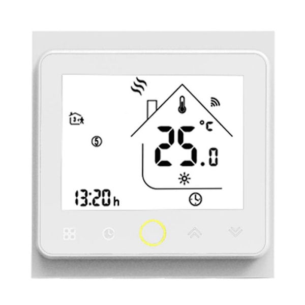 Programmable termostaatti - ARHATREYA - Zigbee Tuya - Kaasukattila - LCD-näyttö - Kauko-ohjain