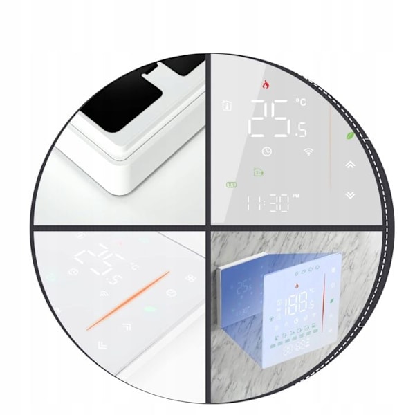 Termostat Zigbee - ARHATREYA - GC Boler - Vand/Gas - Programmerbar - Wi-Fi