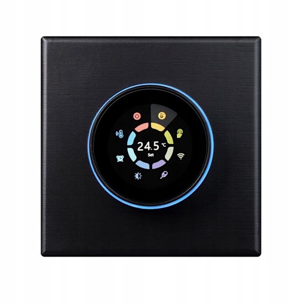 Thermostat WiFi - ARHATREYA - 4,8 tommer LCD-skærm - Programmerbar - Elektrisk gulvvarme