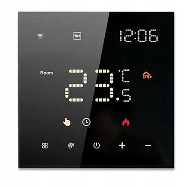 Intelligent WiFi Termostat - ARHATREYA - 220V - Gulvvarme - Stemmestyring Alexa/Google