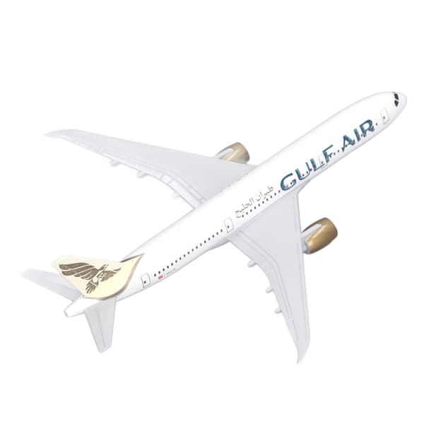 Boeing 787 flymodel i metallegering, præcis skala, stabil base, boligindretning