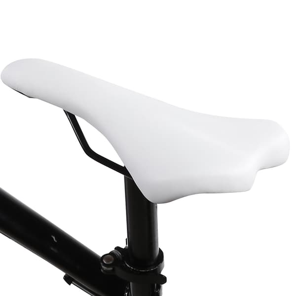 Comfortable Shockproof Saddle for Mountain Bike, White
