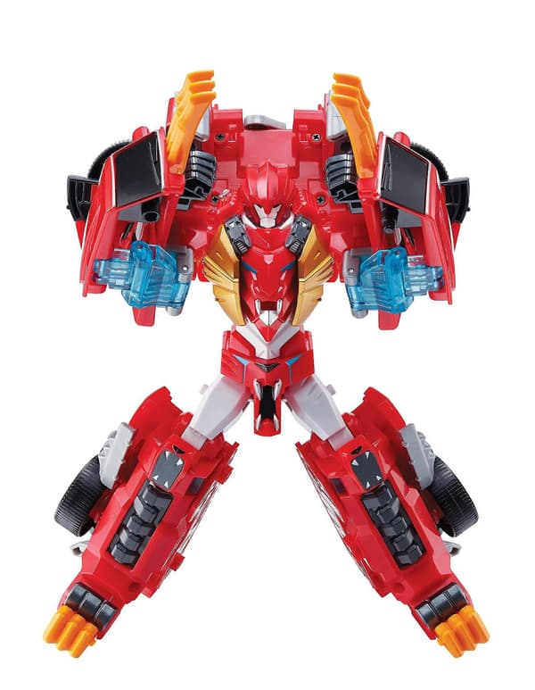 GD Leon Rover Sort Transformerende Robot Legetøjsbil Figur Samlerobjekt Animeret Karakter