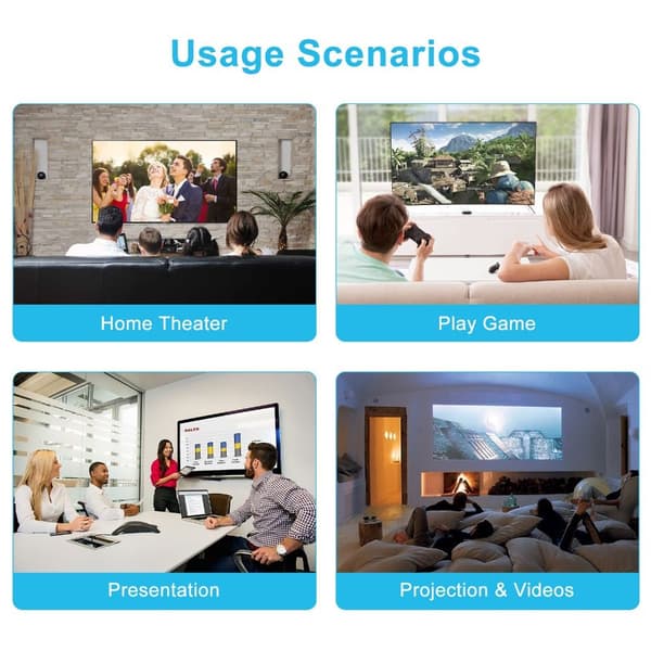 RCA til HDMI-omformer AV til HDMI-kabel