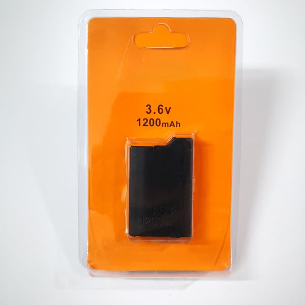PSP-batteri 1200mAh Lithium-ion erstatningstilbehør til PSP-konsol 3.6V