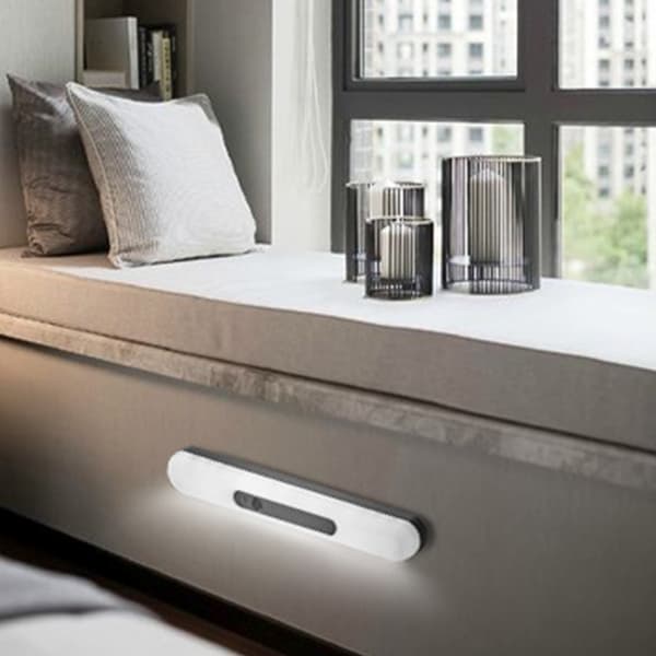 Portable Smart LED Lights, Motion Sensor Lights for Home, Office, Garage, Wireless Charging Station for Your Devices, Magnetic Fast Charging with