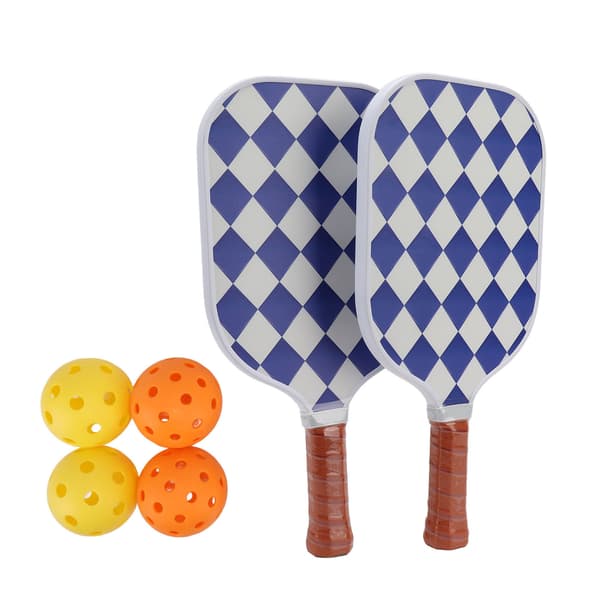 Fiberglass Paddle Set Portable Rackets with Storage Bag for Beginners