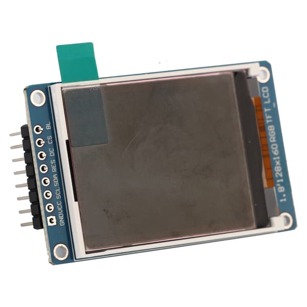 Farge LCD-skjermmodul - 1,8 tommer, 128x160 TFT-kontroller