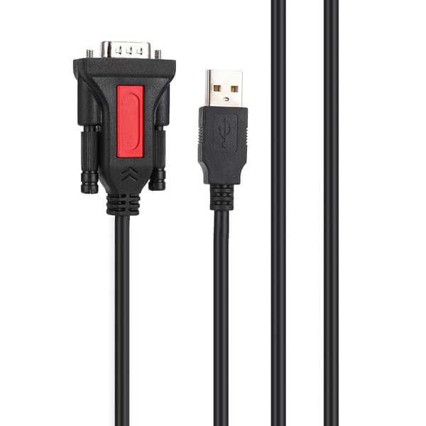 USB til RS232 seriell port skrivertilkoblingskabel