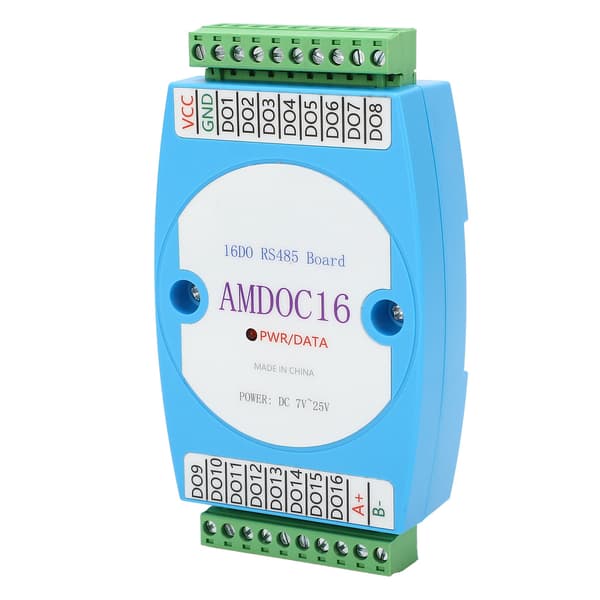 16-channel Digital Output Module RS485 Communication Isolated Signal Control Board DC 7-25V