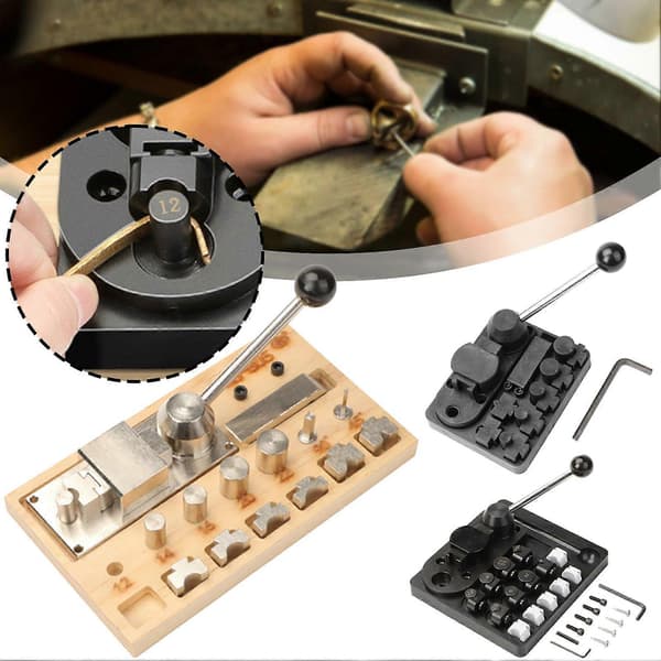 [LCS] Powerful Ring Bending Tools for Jewelry Making, Beginners, Professionals, Multifunctional, Easy to Use D D