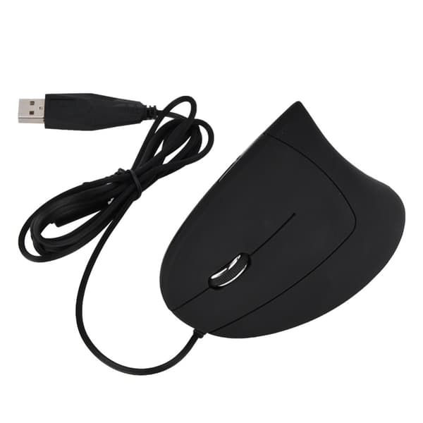 Ergonomisk venstrehåndet gamingmus med USB-forbindelse