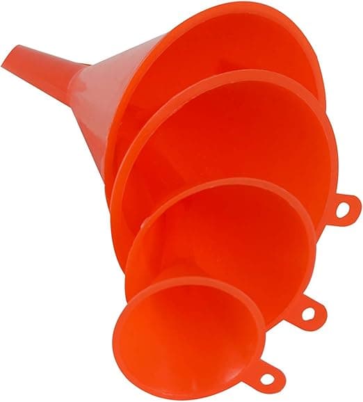 Trattset 4 delar Plast, 50/75/100/125 mm M 455–4