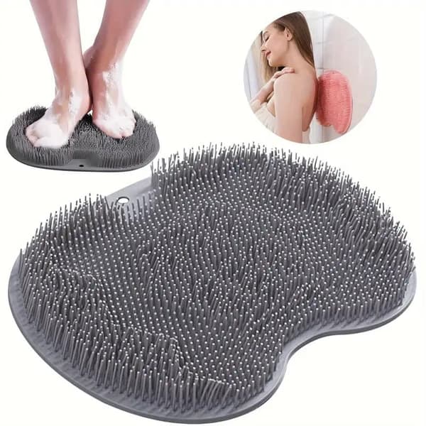 Foot Scrub Mat with Non-Slip Suction Cups