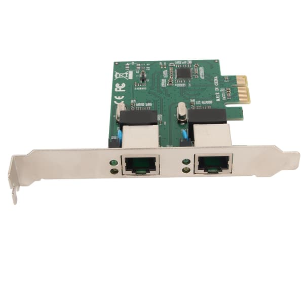 Dobbeltport PCIe netværkskort RJ45-port RTL8111H-chip Ethernet netværkskort Gigabit NIC til Windows til Linux