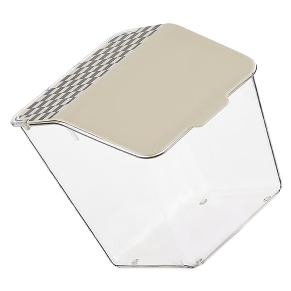 Wall Mounted Garlic Container Stylish Transparent Food Garlic Holder for Onion Kitchen 1pc