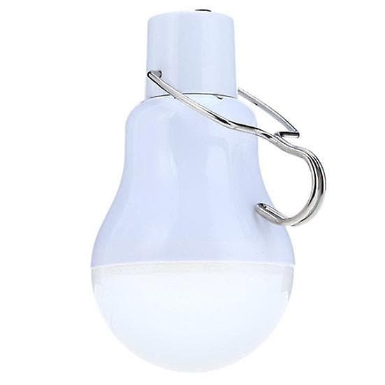 1 stk 15W 130LM Bærbar LED-lampe med solcellepanel