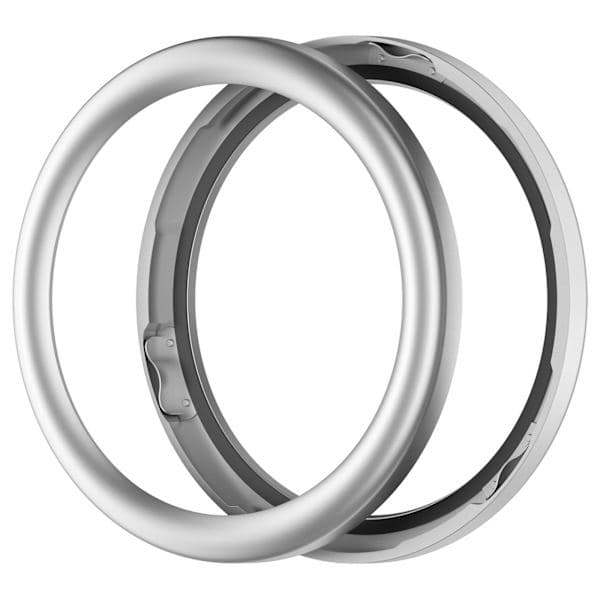 CMF Watch Pro 2 Metallram + Skärmskydd i Härdat Glas Set Silver - Skydda din smartklocka med stil och precision Silver Silver Silver Silver