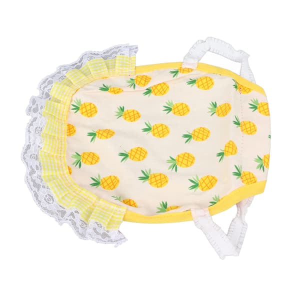 Chicken Apron, Chicken Saddle with Elastic Band for Chickens, Double Layer Cotton Comfortable Chicken Clothing Vest, Wing Back Protector Prevents