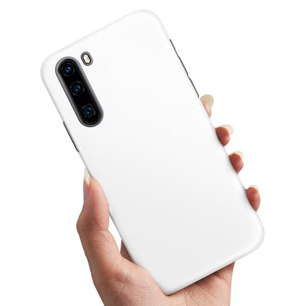 Etui / mobildeksel til OnePlus Nord - hvit