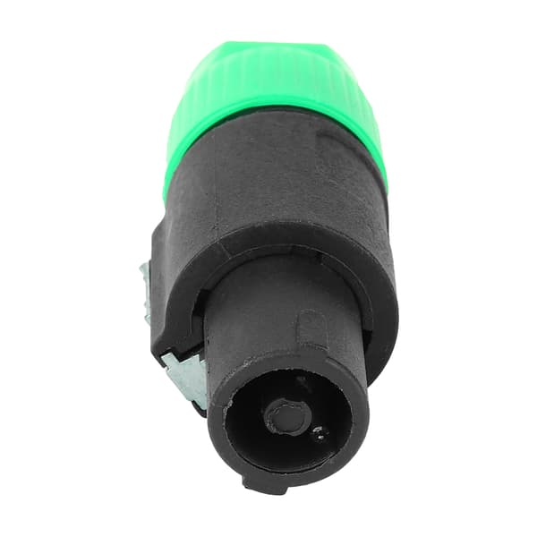 10 Pcs C NL4FC Audio Speaker Connector Waterproof 4-Pin Speakon Plug Cable Connector (Green)