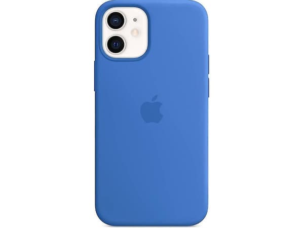 Silikonecover med MagSafe til iPhone 12 Mini Cowboy Blue