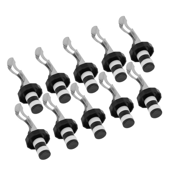 10-pack Wine Bottle Stoppers Reusable Champagne Vacuum Plugs Kitchen Accessories