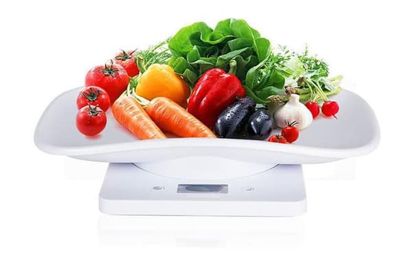 Mini Electronic Pet Scale - White, 10kg/1g, 295x206x58mm, 1 pc