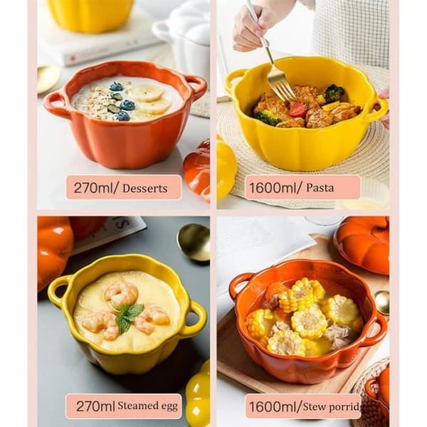 0.42 liter ceramic pot, suitable for slow cooking and braising, a kitchen utensil