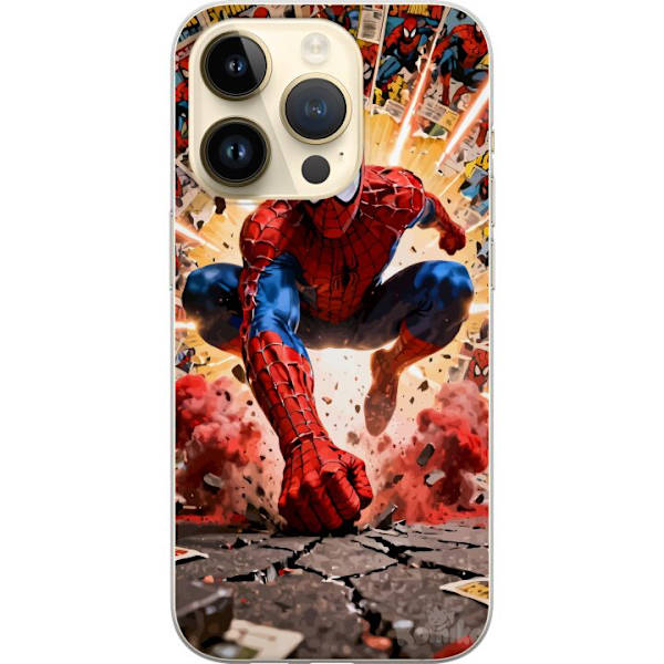 Compatible Mobile Case for Apple iPhone 14 Pro Spider Man action