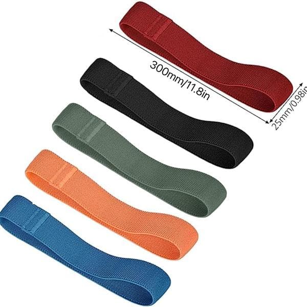 10x matlåda elastiska band Bento Box bälte matlåda elastiska band fästremmar elastisk matlåda tejp tätningsband för Bento-lådor för förvaring