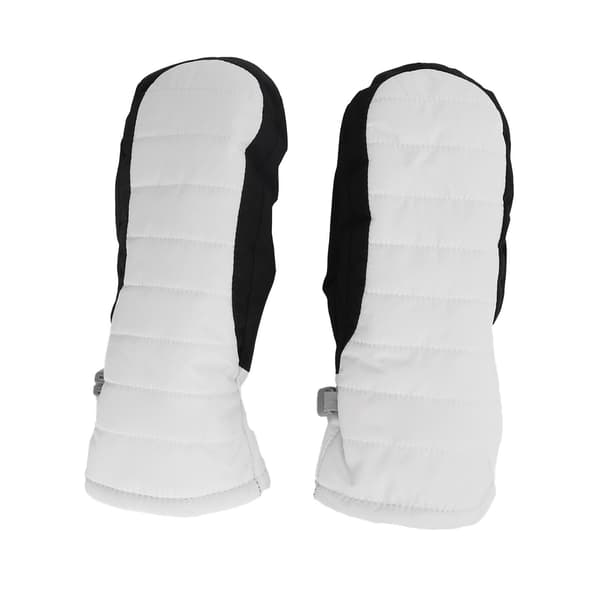 Waterproof, Windproof, Thick Mittens for Kids, White