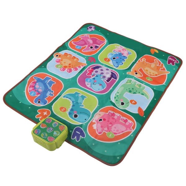 Musical Dance Mat Lighting Adjustable Educational Portable Electronic Dance Mat for Kids Adults