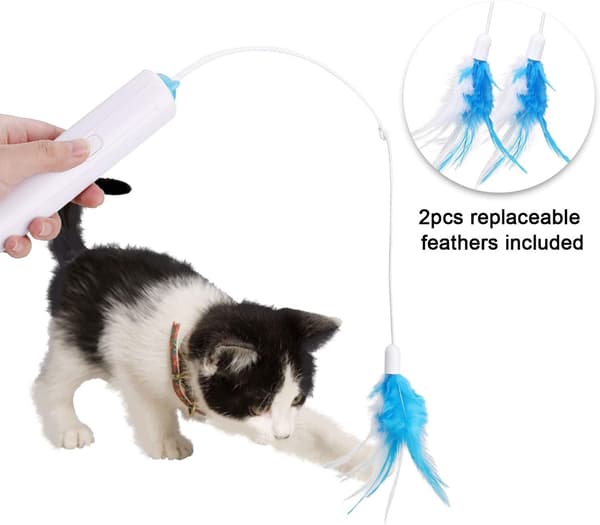 Automatic Spinner for Indoor Cats, Safe and Durable Design Ensures Endless Fun