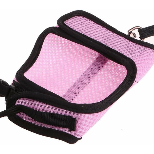 Pet Harness, with Elastic Leash, Ideal for Rabbits, Ferrets, Guinea Pigs and More (Soft and Comfortable)