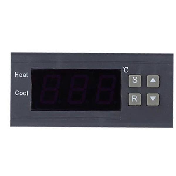 Digital temperaturregulator -99-400 grader PT100 M8 sonde termoelementsensor indlejret termostat 220V afbryder