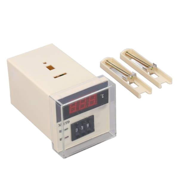 Justerbar temperaturkontroll LCD digital termostat 0-399℃