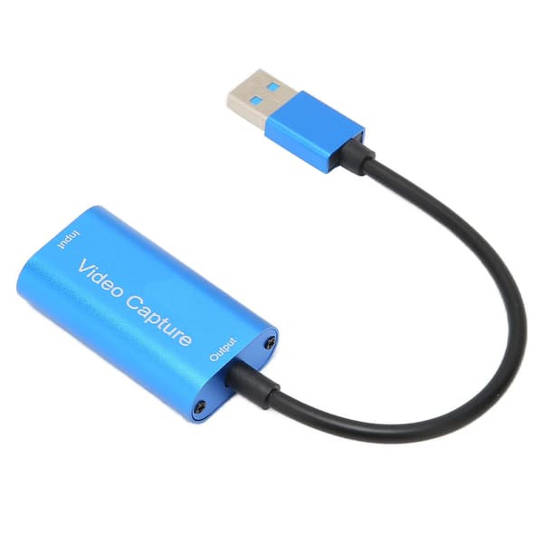 Video Capture Card USB3.0 4K HD Multimedia Interface Capturer till USB för Streaming Spel Live Undervisning Eller Konferens