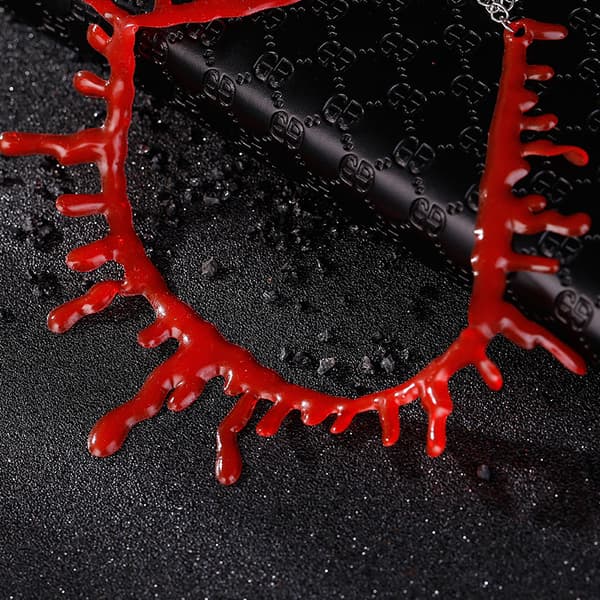 Women's Halloween - Plastic, Adjustable, Red - For Party - 2 Pcs
