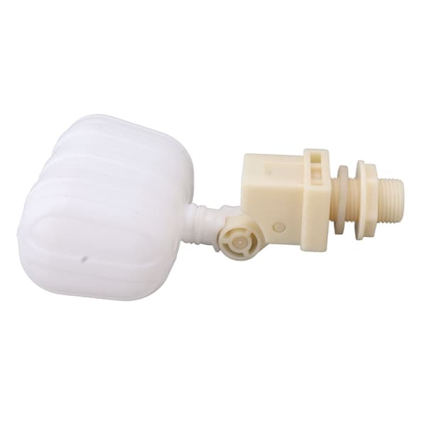 G1/2 Male Thread Float Valve Plastic Water Tank Float Valve for Livestock Aquariums