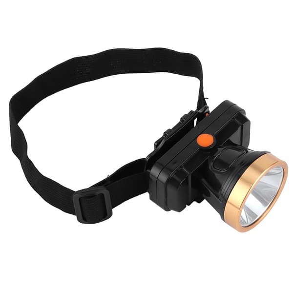 LED Headlamp 3 Light Modes USB Rechargeable IPX4 Waterproof for Camping Fishing Mining