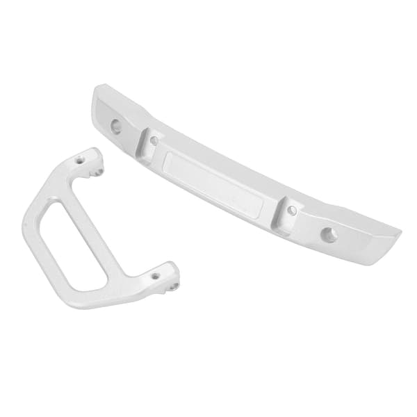 Aluminiumslegering frontkofanger med U-formet krog til AXIAL 1/24 SCX24 RC Biltilbehør Sølv