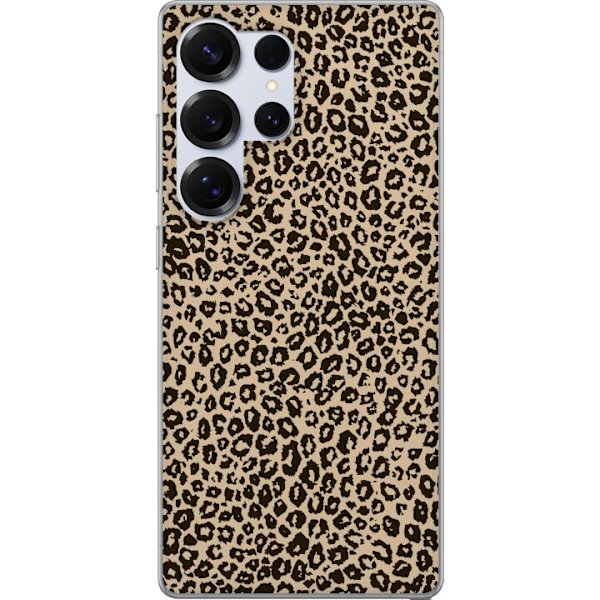Compatible Mobile Case for Samsung Galaxy S25 Ultra Leopard Pattern