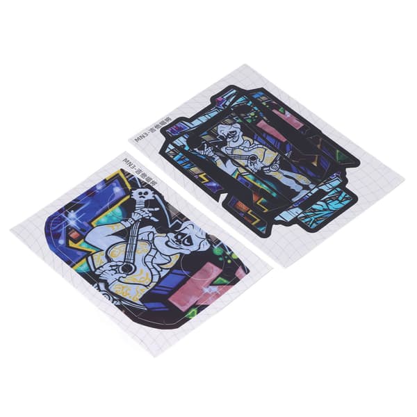 Drone Sticker Protective PVC Anti Scratch Colorfast Mini 3Pro RC Guitarist Pattern