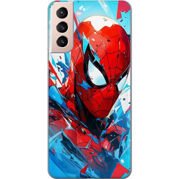 Kompatibelt mobildeksel til Samsung Galaxy S21 Spiderman